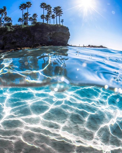 Красивый океан