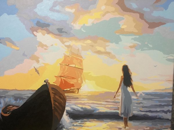 Картина Алые паруса и Ассоль