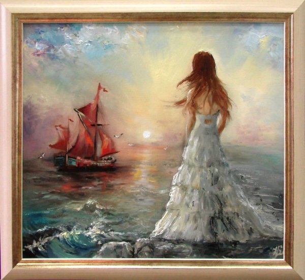 Картина Алые паруса и Ассоль