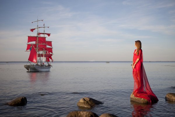 Картина Алые паруса и Ассоль художник