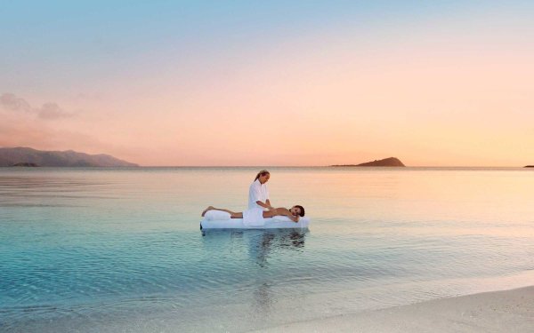 Массаж на море