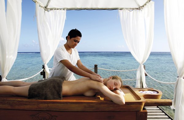 Массаж на море