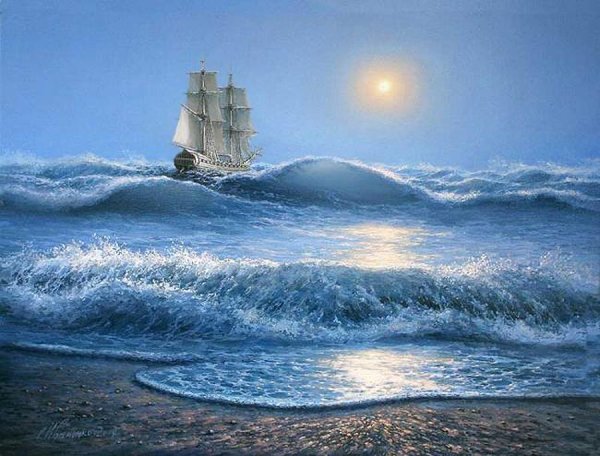 Михаил Иваненко художник море