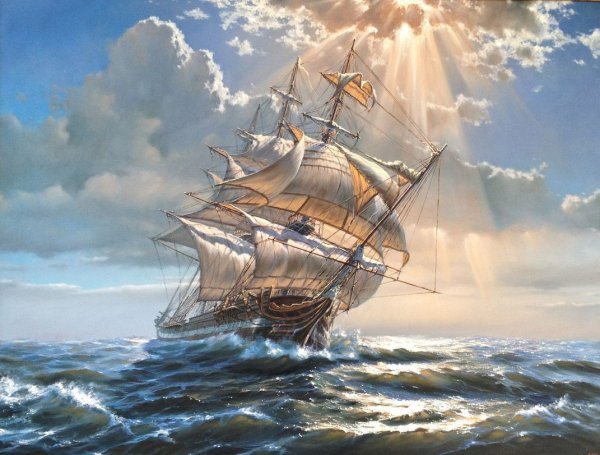 Картины художник маринист Валерий Шиляев