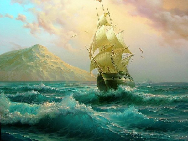 Оноприенко Игорь живопись море