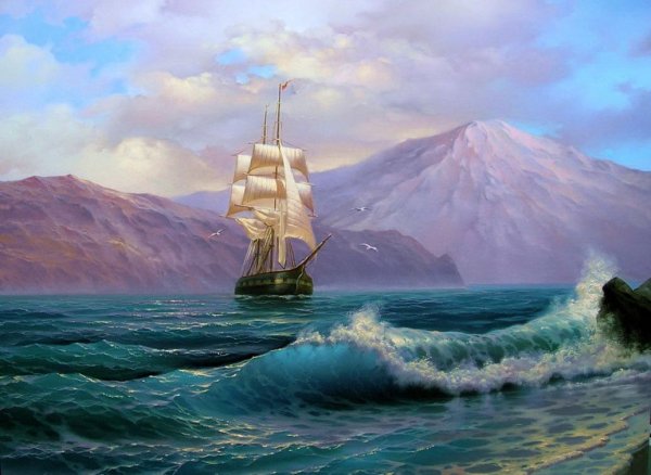 Оноприенко Игорь живопись море