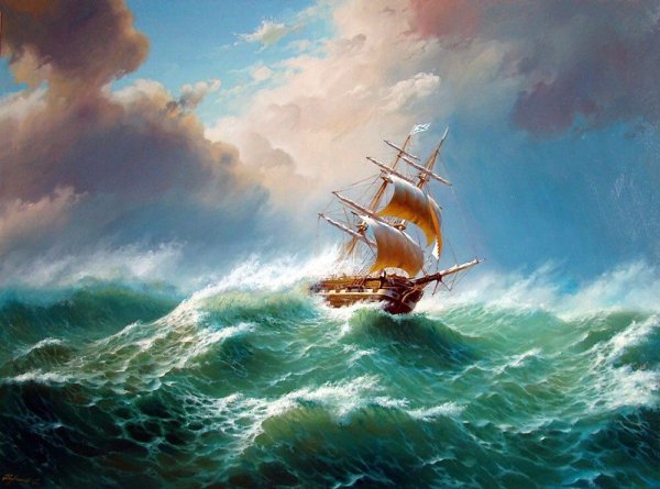 Художник Иван Харченко Николаевич море