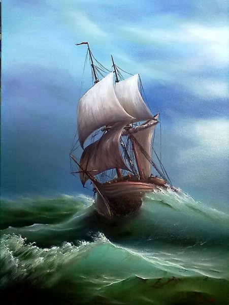 Художник маринист Сергей Лим