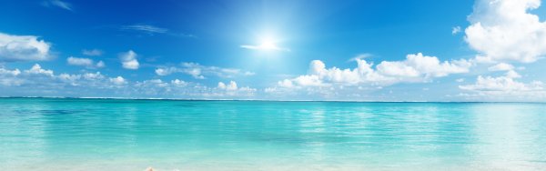 Панорамный пейзаж море