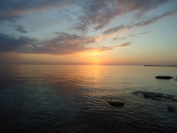 Каспийское море штиль