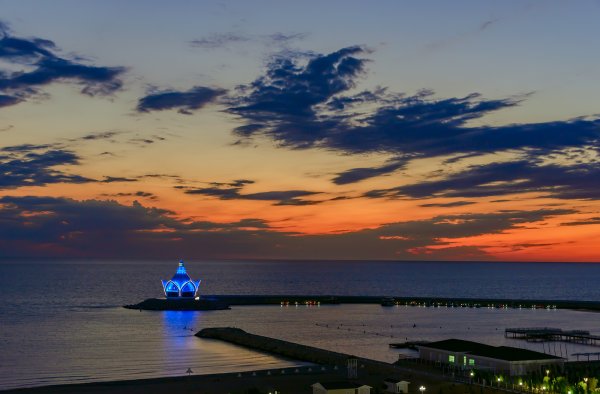 Каспийский берег Туркмения