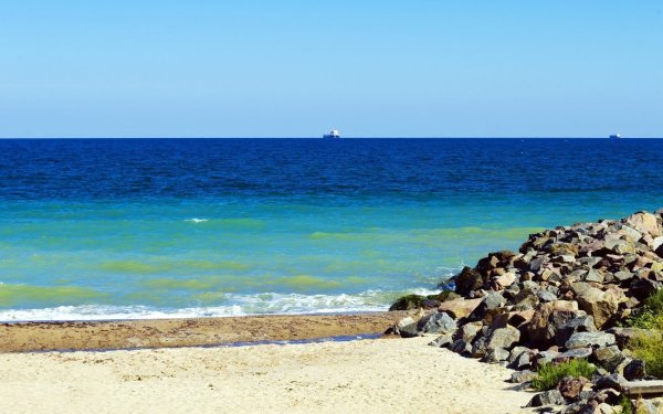 Черное море пляж