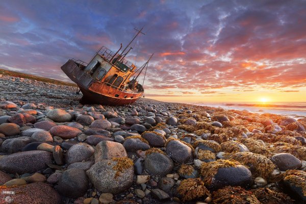 Кильдин остров в Баренцевом