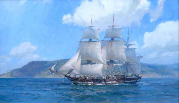 Кристофер блоссом художник маринист