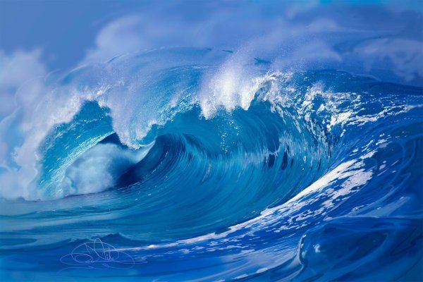 Морская волна Сказочная