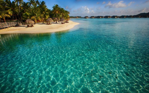 Бора Бора голубая Лагуна