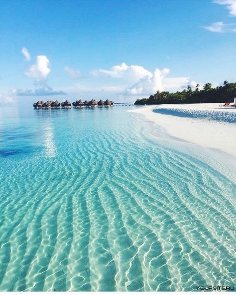 Самое прозрачное море