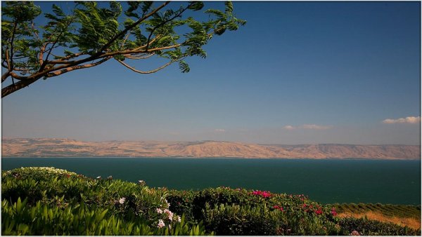 Галилейское море озеро Кинерет