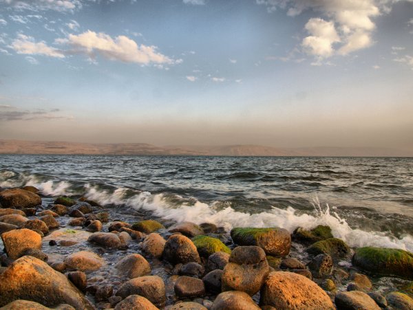 Озеро Кинерет в Израиле