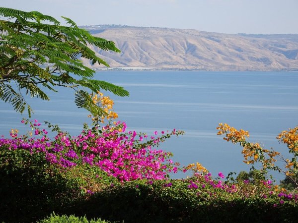 Озеро Кинерет в Израиле