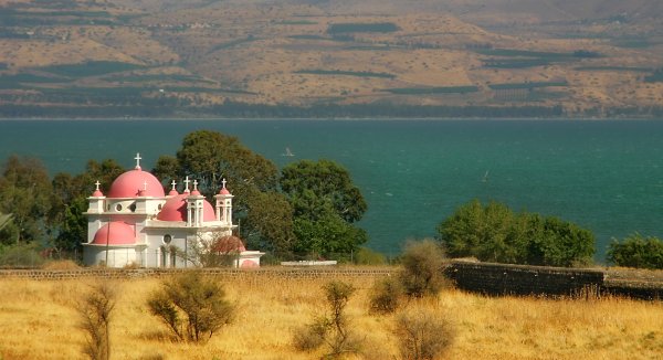 Озеро Кинерет в Израиле