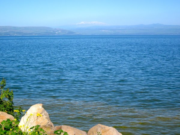 Озеро Кинерет в Израиле