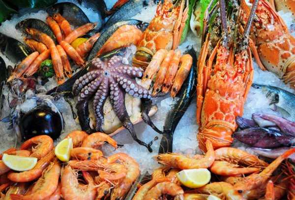 Экзотические морепродукты
