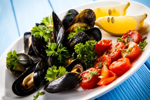 Деликатесы морепродукты