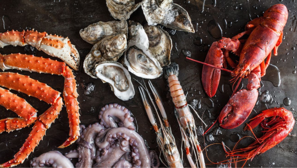 Морепродукты свежемороженые