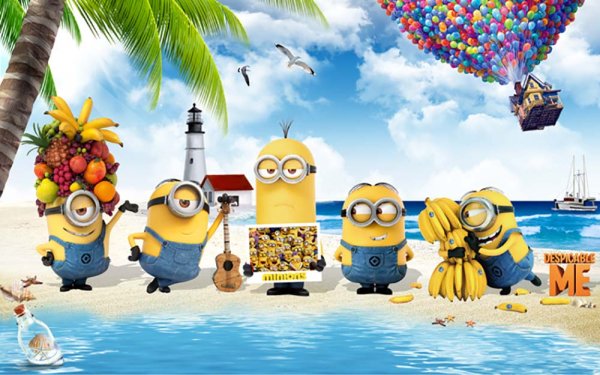 Миньоны на отдыхе