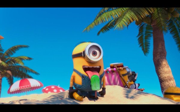 Миньоны на море