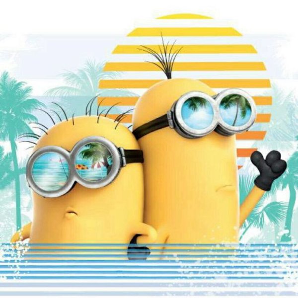 Миньоны на море