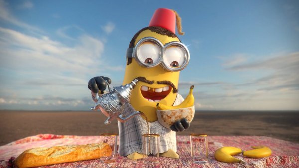 Миньон спит