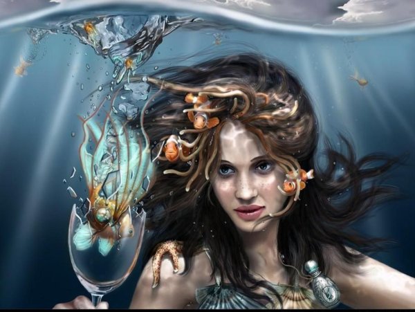 Подводные жители фэнтези