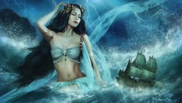 Калипсо богиня моря