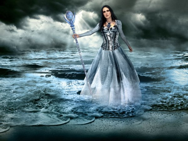 Платье морской царицы