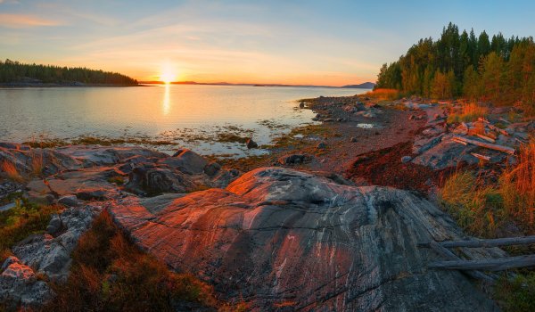 Белое море Кольский полуостров