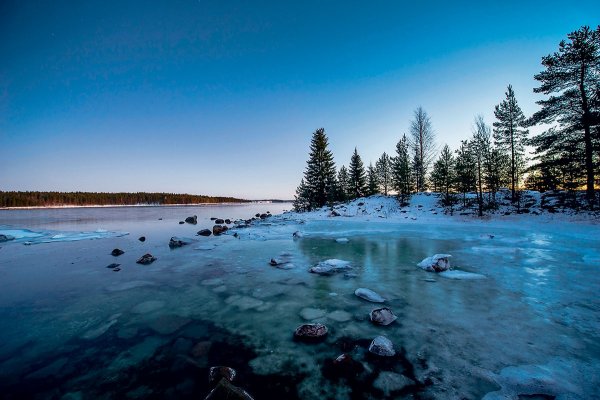 Белое море Архангельск зимой