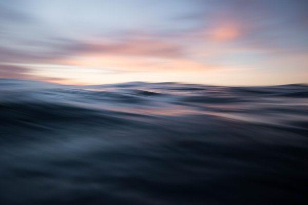 Море в размытости