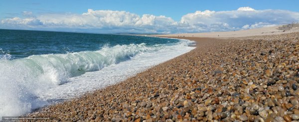 Черноморское побережье галька