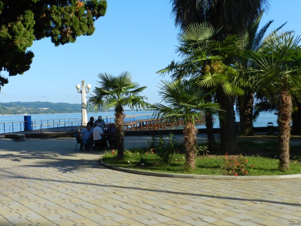 Набережная Махаджиров Абхазия