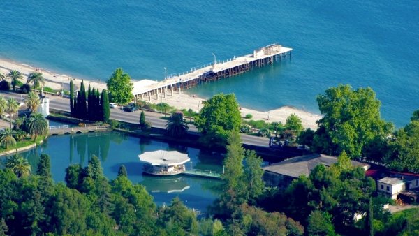 Набережная Гагра Абхазия