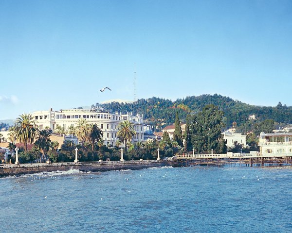 Набережная Махаджиров Абхазия