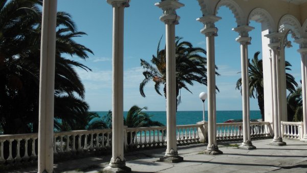 Пляж Сухуми Абхазия