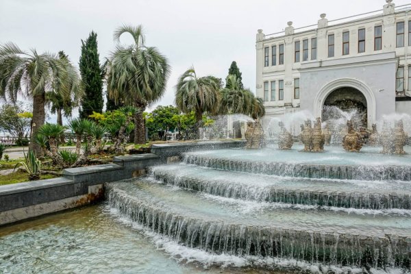 Сухуми Абхазия море закат