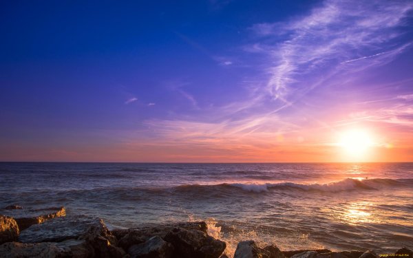 Морской закат