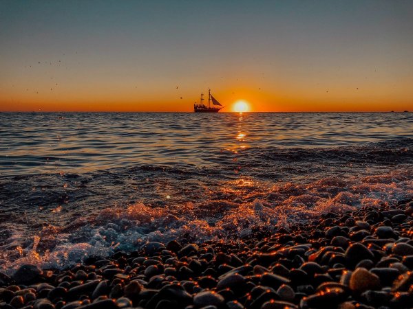 Море солнце