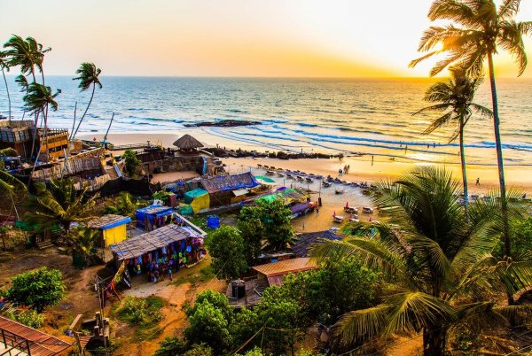 Индия Гоа Сансет