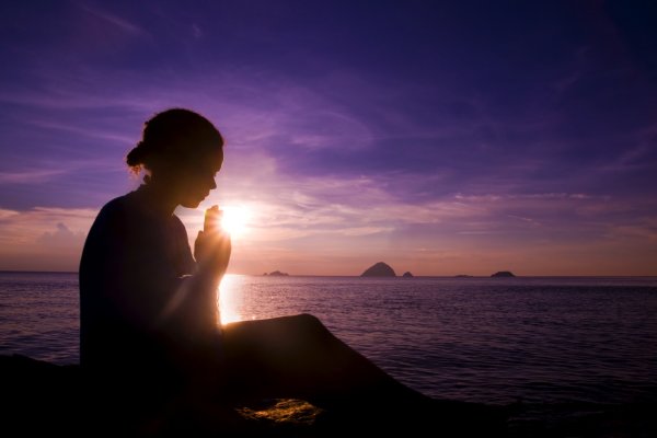 Одиночество на берегу моря