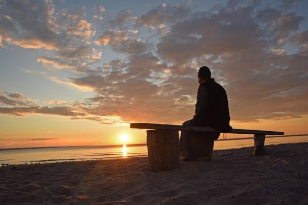 Монах Валаамский монастырь в горах